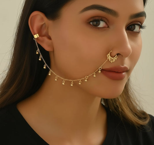 Sahana Nath Nose Chain